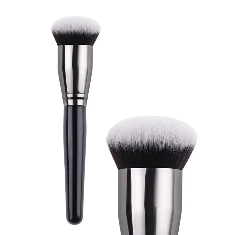 1pc Naiuurong Blush Brush Kabuki Foundation Brush Soft Fluffy Powder Contour Makeup Brushes Portable Makeup Tools