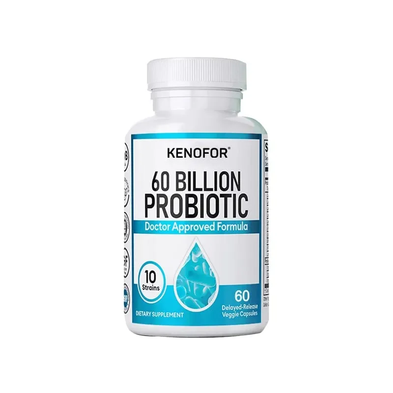 60 Bilyong Probiotic Supplement - 10 Natatanging Strain + Organic Prebiotics - Suporta sa Pagpapalakas ng Immune System sa Gut at Digestive Health — image 9