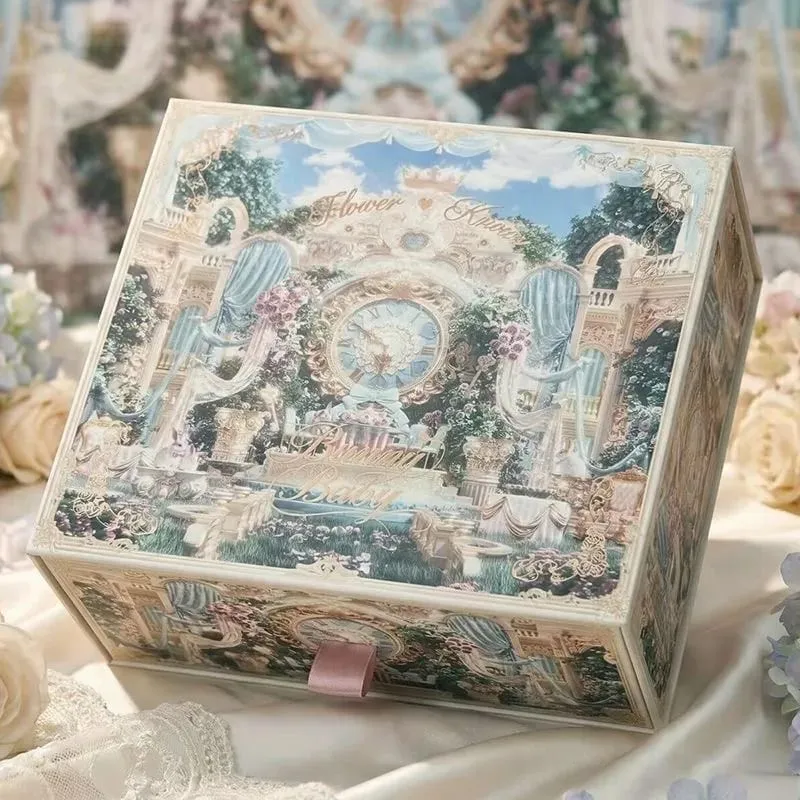 Flower Knows Strawberry Cupid Box Συλλογή Μακιγιάζ Σετ Καλλυντικά Πλήρες σετ Παλέτα Pressed Powder Blush Lipstick Κουτί δώρου