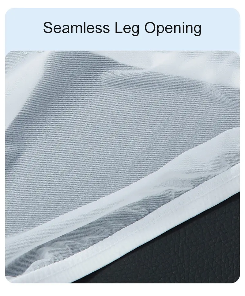 Ice Silk Ultra-thin Men Underwear Seamless Transparent Quick Drying Briefs Sexy U Bulge Pouch Triangle Underpants Erotic Panties