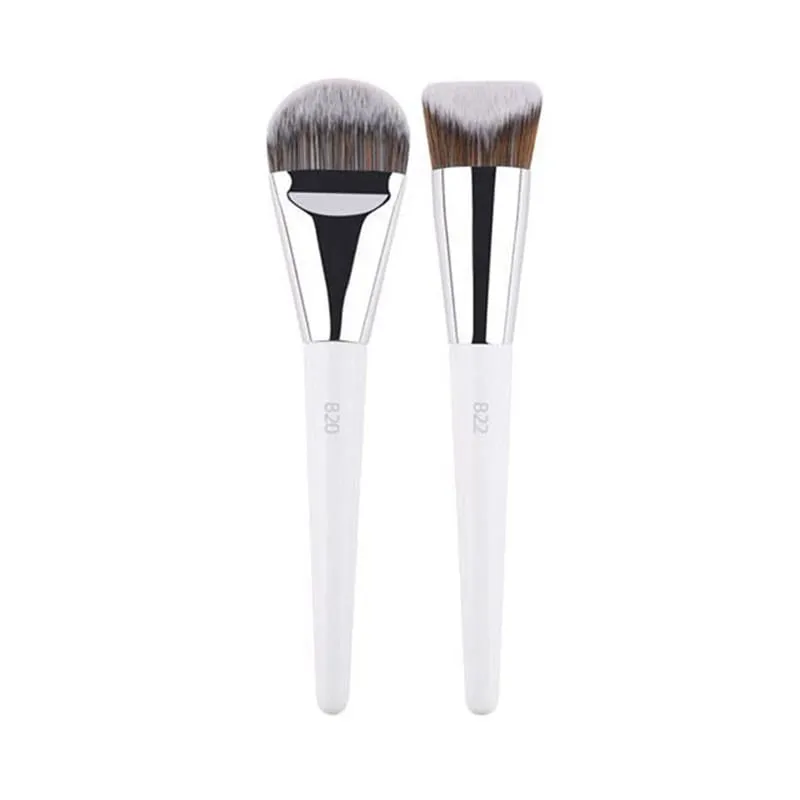 1pc White Powder Makeup Brushes 3D Liquid Foundation Base Make up Brush Eyeshadow blending Detail Face Eye Concealer Beauty tool