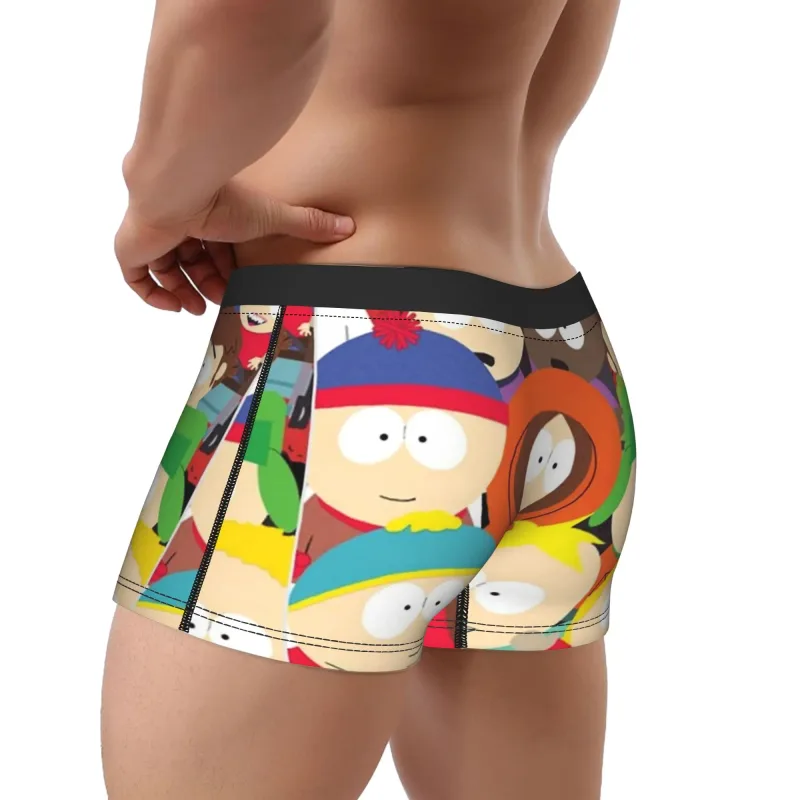 Man Souths Parked Kenny Cartoon Boxers HumorousGift Underwear Boxer Briefs