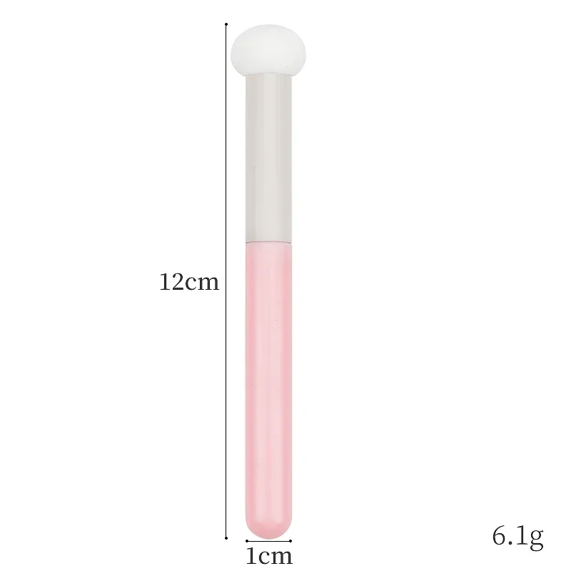 1 Buah Kuas Rias Lembut Spons Concealer Kuas Lipstik Bibir Bedak Basah Kering Menggunakan Alat Kosmetik Kontur Foundation