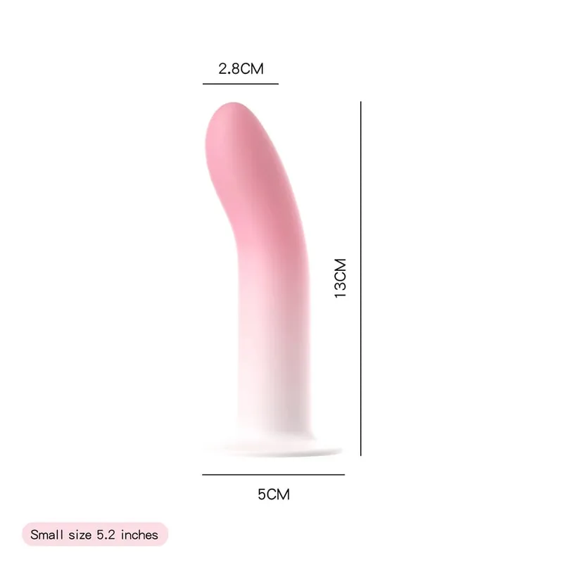 דילדו סיליקון נוזלי גמיש למתחילים G Spot כלי עיסוי אישי כוס יניקה פקק אנאלי לעיסוי פרוזטה צעצוע מין נשי
