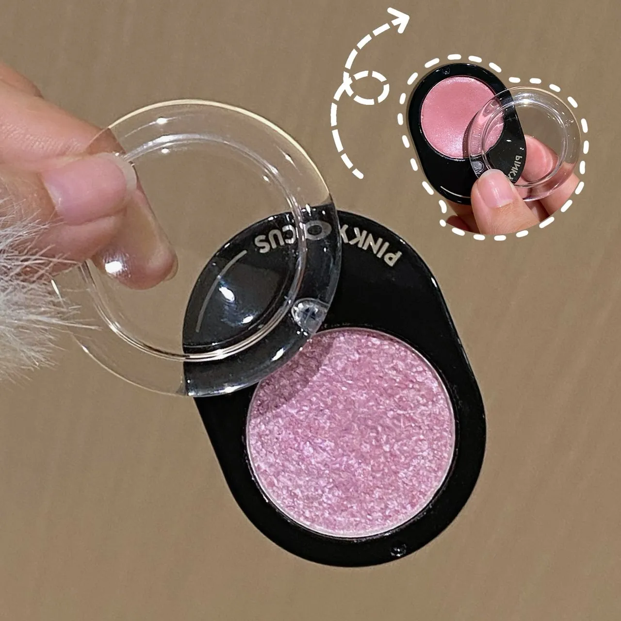 Καλλυντικά 12 χρωμάτων Diamond Shining Eyeshadow Cosmetics Μεγάλης διάρκειας Μεταξένια Εύκολη Χρωματισμός Παλέτα μακιγιάζ με σκιές ματιών φωτεινή μαργαριτάρι