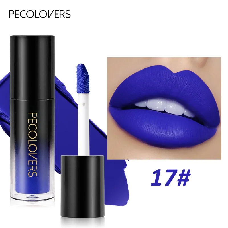 Πολλαπλών χρωμάτων Matte Velvet Lip Gloss Αδιάβροχο Αντικολλητικό Κύπελλο λείο κραγιόν για εφαρμογή υψηλής απόδοσης χρωμάτων