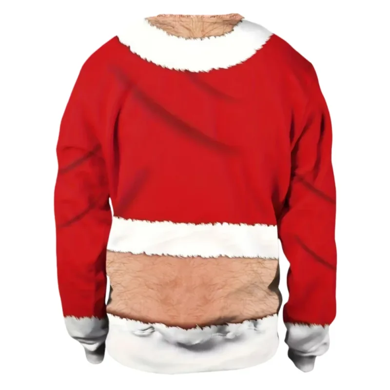 Ngộ nghĩnh Giáng Sinh Áo Len Nam Nữ Chui Đầu Xmas Áo Xấu Xí Đồ Họa Y2k Quần Tây cho Ngày Lễ Đảng Rời Quần Áo Nam