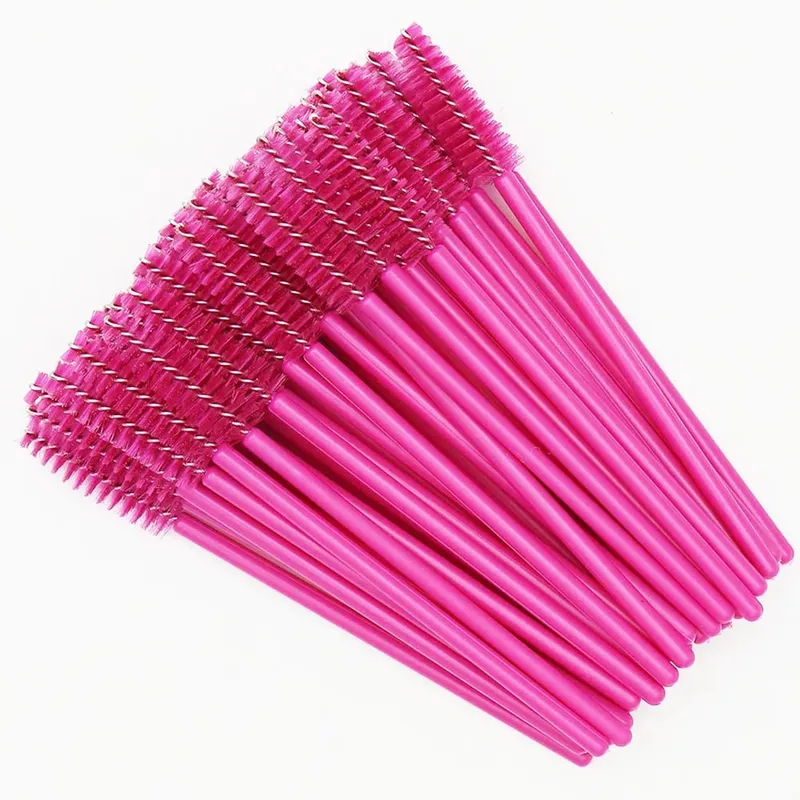 50Pcs Crystal Eyelashes Brush Comb Disposable Eye Lashes Extension Mascara Wands Makeup Professional Makeup Beauty Tool — image 15