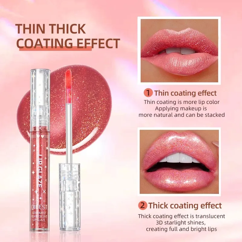 Σετ 9 χρωμάτων Lip Gloss Liquid Lipstick μακράς διαρκείας Glitter Ενυδατικό φωτεινό Lipgloss Μακιγιάζ Shiny Lip Glaze Kit