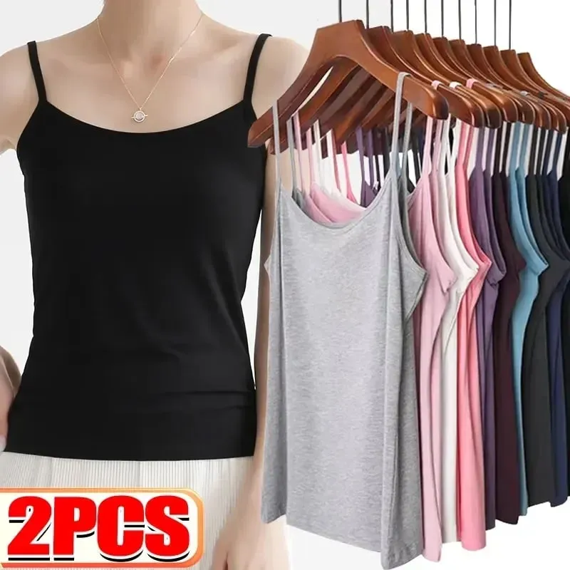 Basic Camisoles Γυναικείες Crop Tops Αμάνικο πουκάμισο Bralette Μπλούζες μονόχρωμο λουράκι Skinny γιλέκο Γυναικείο τανκ αδυνατίσματος Σουτιέν Εσώρουχα