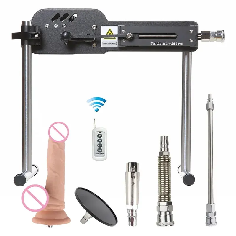 Αναβάθμιση Sex Machine με τηλεχειριστήριο Super Silent Ultra Adjustable Vac U Lock 30db 70W Love Machine with Free Big D — image 9