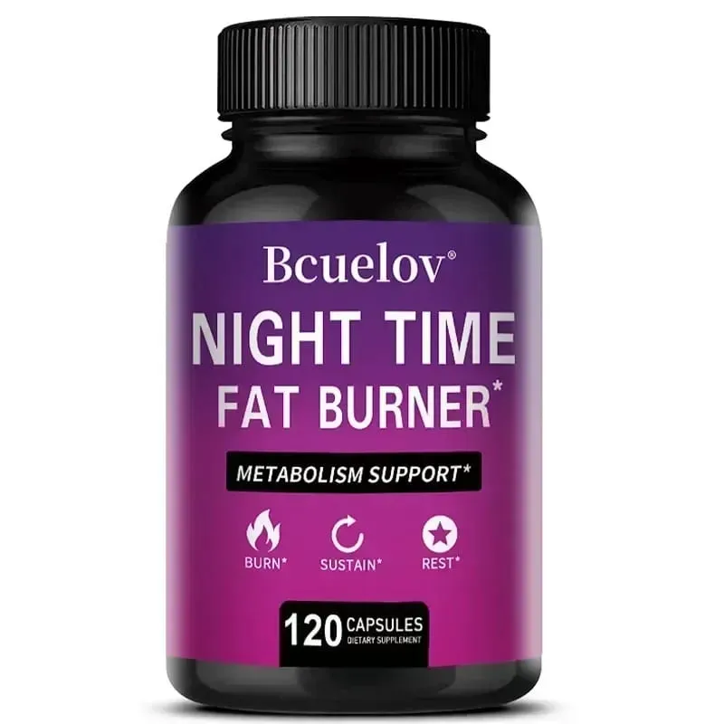 Best Nighttime Fat Burner - Thermogenic Fat Burner Natural Appetite Suppressant and Metabolism Booster Immune Health