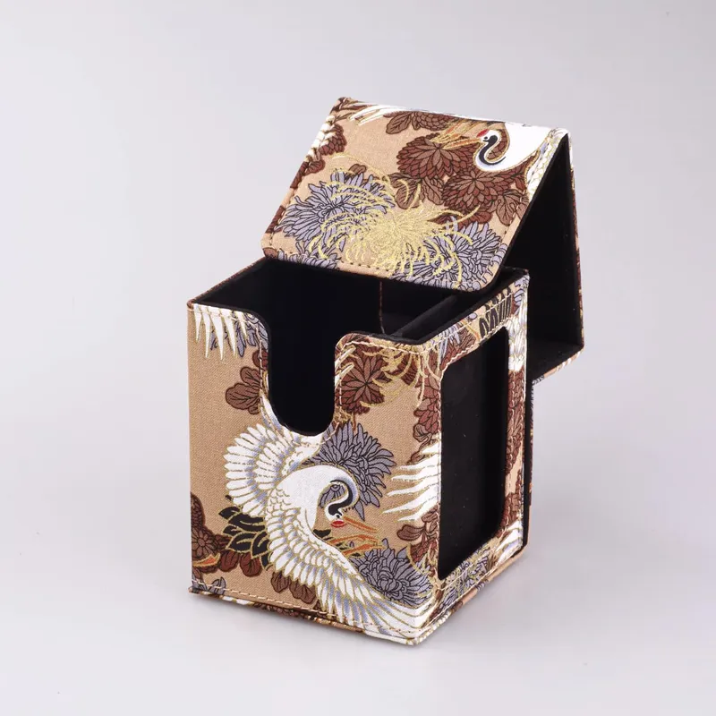 120+ Trading Card Deck Box με παράθυρο προβολής MTG PTCG TCG Επιτραπέζια παιχνίδια Συλλεκτικές θήκες για κάρτες YGO Magnetic Organizer Case Δώρο