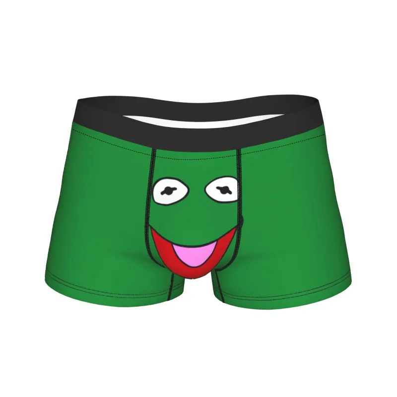 S-Sesames Streets Tango Elmo & Grover Underwear Men Shorts Briefs Funny Boxershorts Quality Customs Oversize Panties