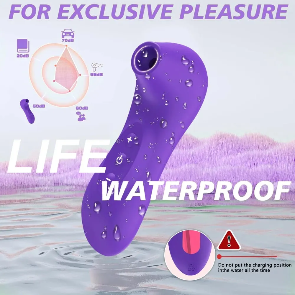 Ισχυρό Clitoral Sucker Vibrator Nipple Clitoris Stimulator Massager 10 Mode Oral Blowjob Vacuum Sex Toys for Women Masturbator