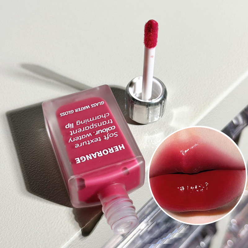 Light Glass-Like Lip Lacquer - Formula ng Mirror Shine Hydrating; Mabaho-Proof Long-Wear at Skin-Brightening