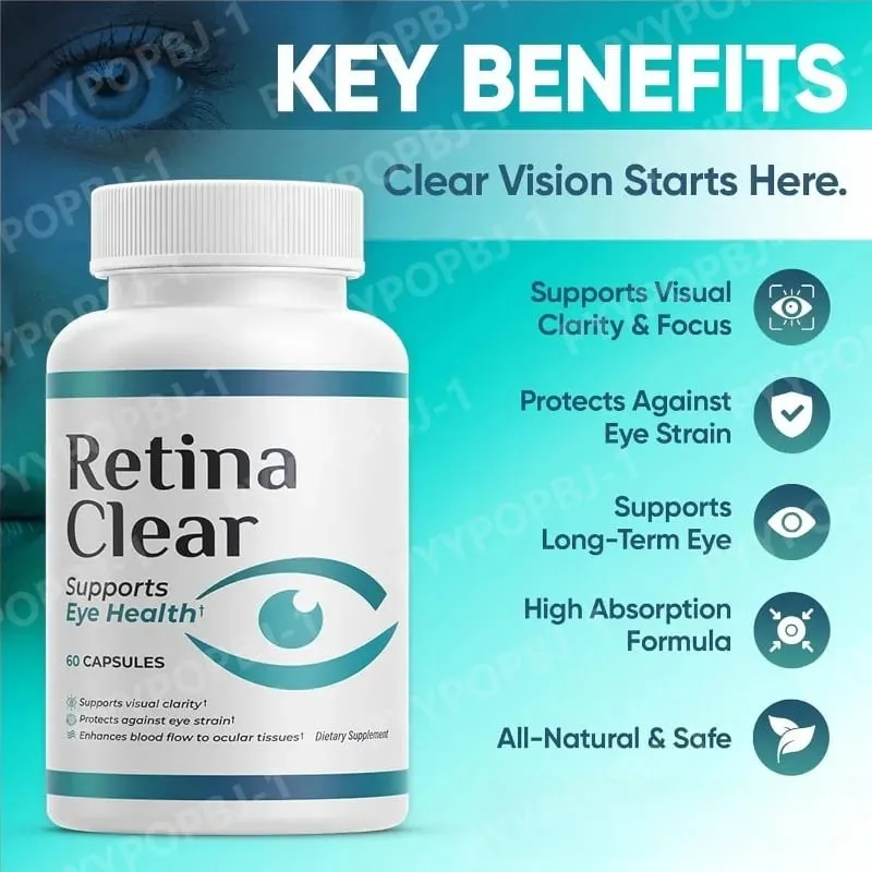 Sinusuportahan ng 60 Count Eye Protection Capsules ang Visual Clarity at Relief Eye Fatigue Supplement na Naglalaman ng Lutein multivitamin at Zinc