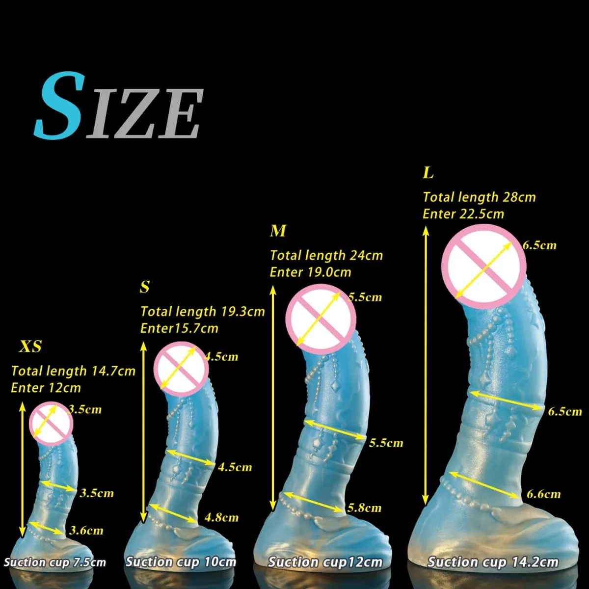 Nothosaur Realistic Dildo Vibrator Ισχυρός διεγέρτης G-Spot & Clitoral Sex Toy για ενήλικες για γυναίκες Αυνανιστής