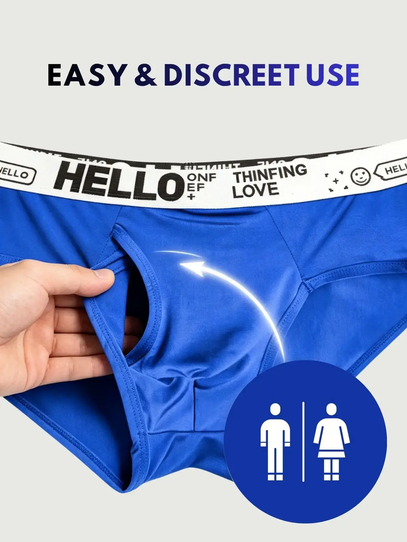Men's Low Rise Front Fly Briefs Icy Contour Pouch Underwear Breathable Moisture Wicking Trunks Office Workout Daily Casual Wear