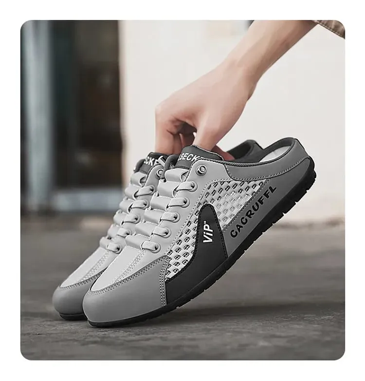 Ανδρικά casual slip-ons - Ανθεκτικές άνετες αναπνέουσες & κομψές μισές παντόφλες