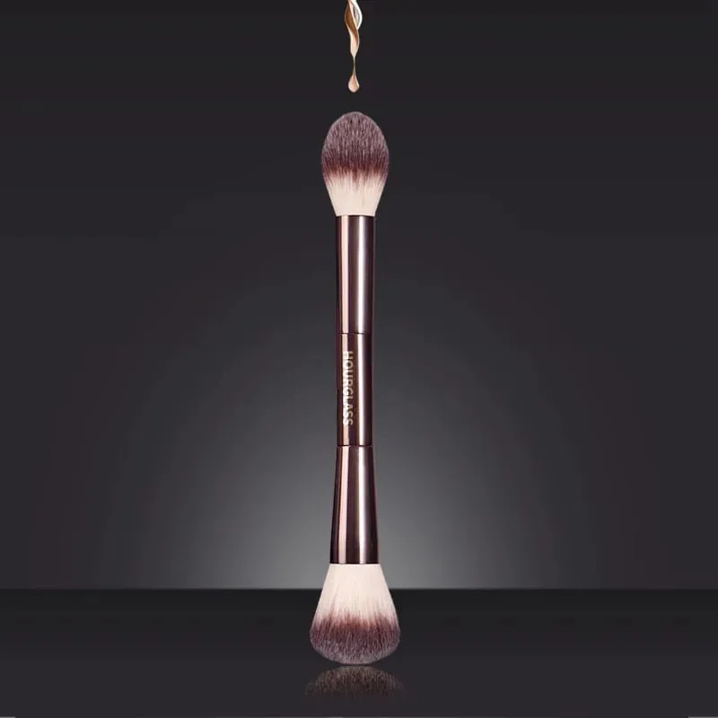 1pc HG Pro Foundation retra Makeup brushes Powder contour Blusher Make up brush metal handle Highlight Bronzer high end Walang kahon