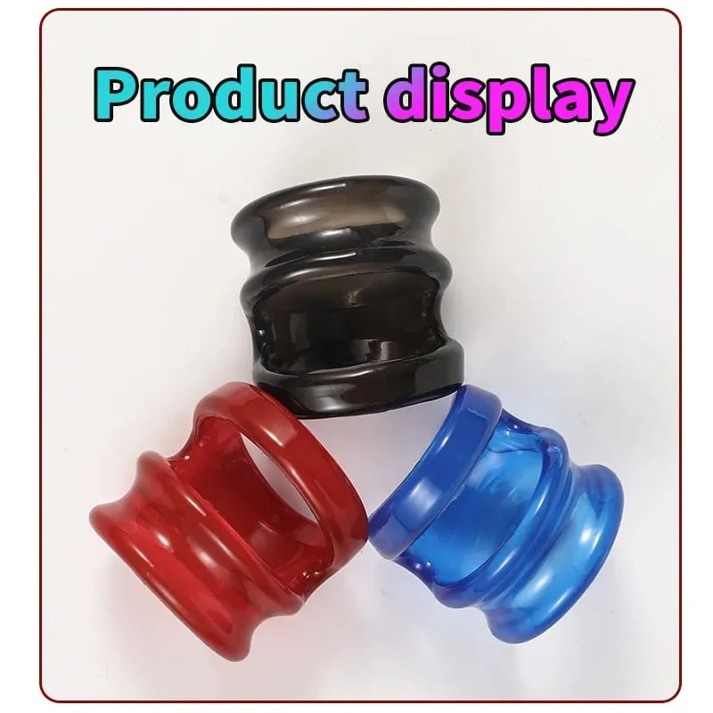 Cock Penis Ring Reusable Delay Ejaculation Stronger Erection Sex Toys Adult Supplies Linen Nozzle Ring Cock Sex Toys For Men