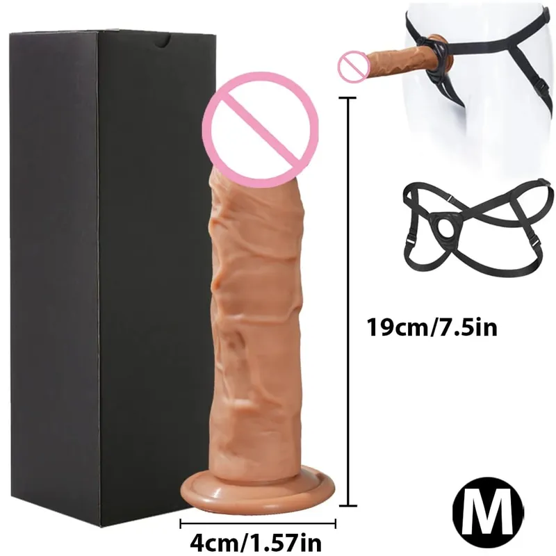 Realistic Silicone Dildo with Suction Cup G-Spot Anal Dildos Strapon Dick Anal Plug Masturbator Adult Sex Toys for Women 딜도