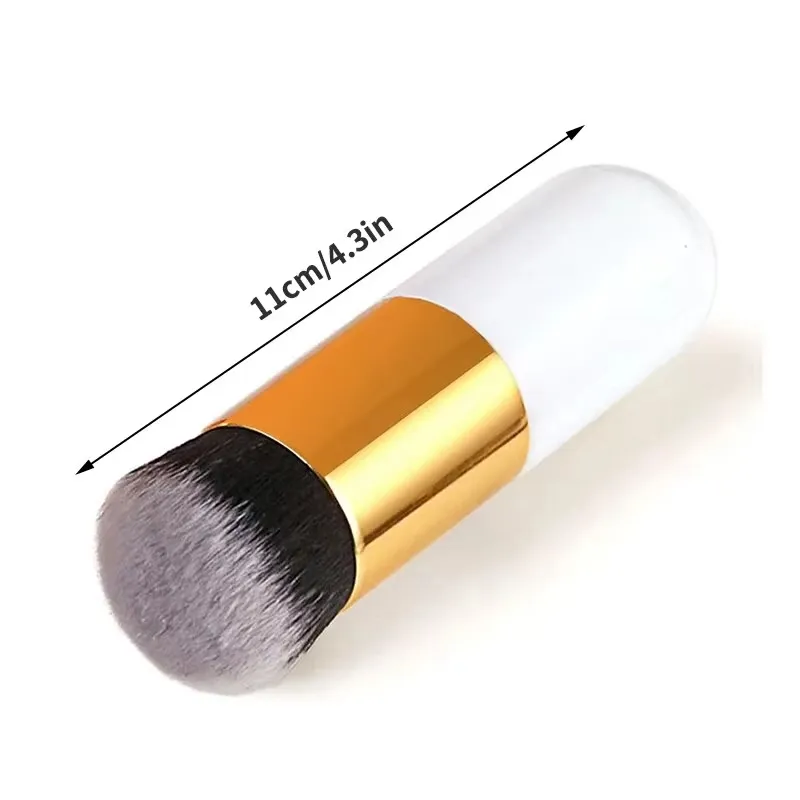 1PCS Makeup Brushes Face Foundation Loose Powder Concealer Blending Blush Brush Soft Synthetic Cosmetics Beauty Makeup Tools
