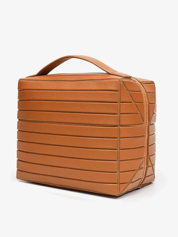 Tas Rias Perjalanan Lipat Bawah Tas Perlengkapan Mandi Besar Tahan Air Organizer Kosmetik Gantung dengan Kompartemen Tanpa Tumpah untuk Penggunaan Rias