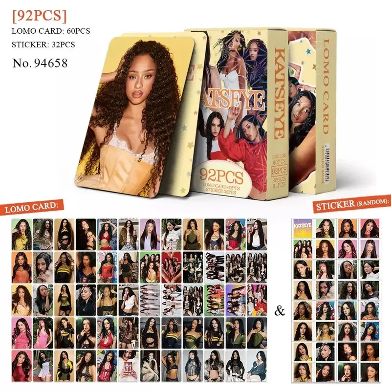 92 ΤΕΜ Kpop Hot Idol MANON SOPHIA DANIELA LARA MEGAN YOONCHAE Self Made HD Lomo Cards Fans Collection Photocards Gifts Small Cards