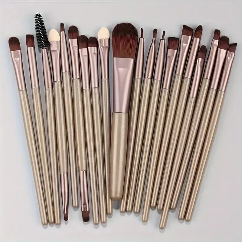 8Pcs-20Pcs Σετ Πινέλα Μακιγιάζ Μαλακό Αφράτο Πινέλο Σκιών Λεπτομέρειες Concealer Blush Loose Powder Foundation Highlighter Beauty Tool