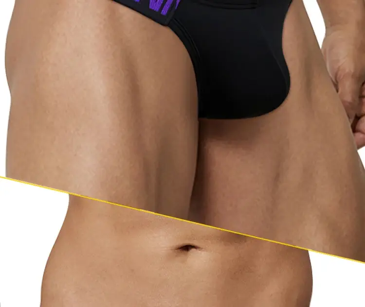 1PCS Men's ADANNU Modal Triangle Briefs Letter Waistband Soft Breathable Underwear