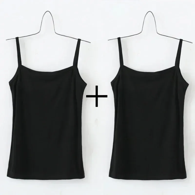 Basic Camisoles Γυναικείες Crop Tops Αμάνικο πουκάμισο Bralette Μπλούζες μονόχρωμο λουράκι Skinny γιλέκο Γυναικείο τανκ αδυνατίσματος Σουτιέν Εσώρουχα