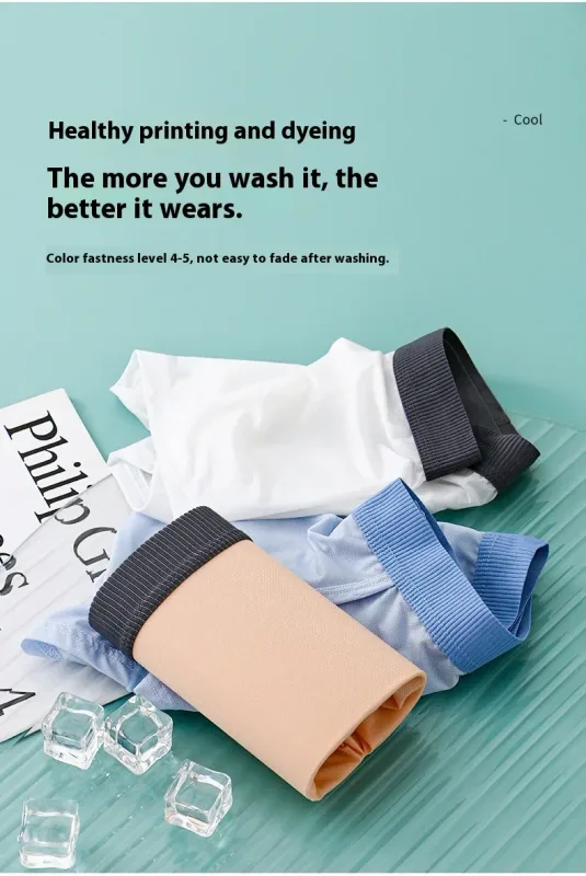 Men's Modal Briefs, Dual Separate Pouch Design, Ultra Thin Breathable High Stretch Underwear, Daily Comfort Wear