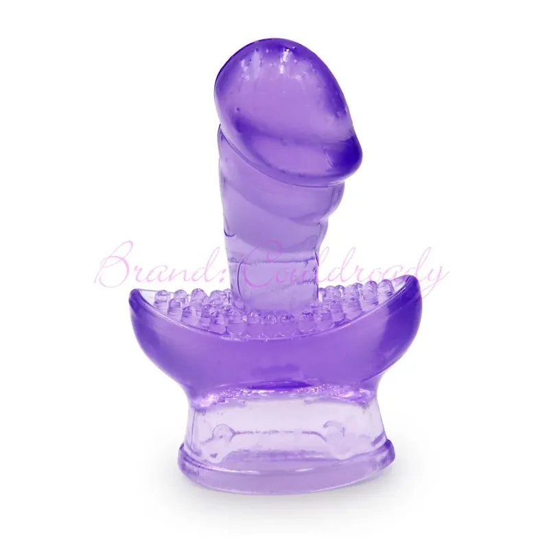 G-spot Stimulate Vibrator Accessories Magic Wand Attachment Silicone Adult Sex Toys for Women AV Rod Head Cap