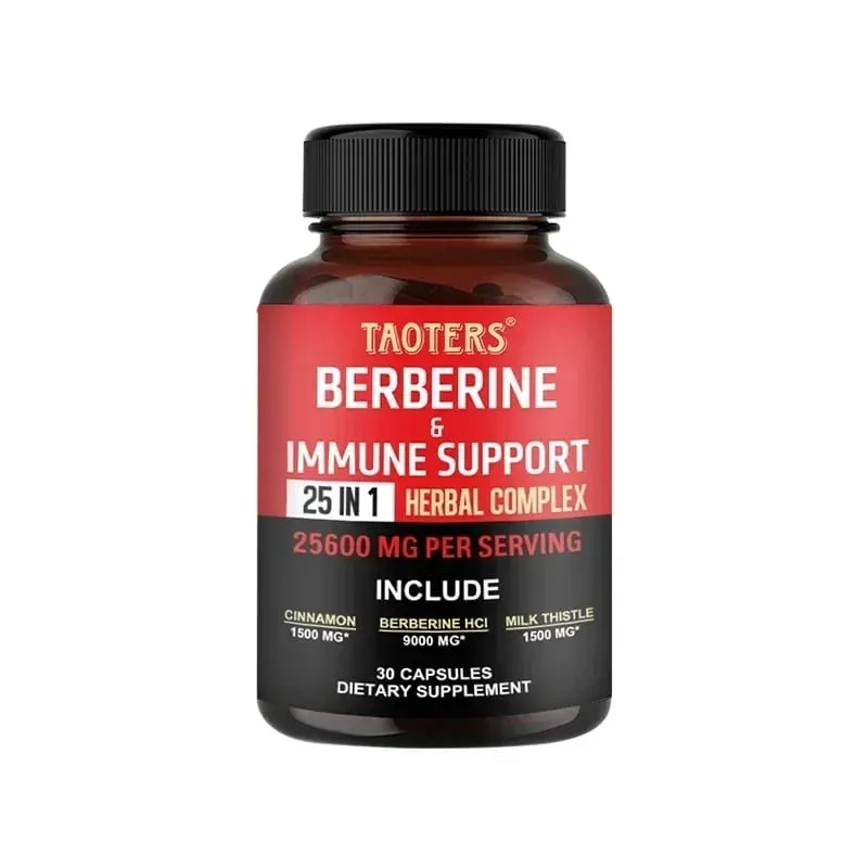 Berberine Capsules Contain Ceylon Cinnamon and Milk Thistle To Support Glucose Balance Liver Health Digestion and Weight Loss — image 10