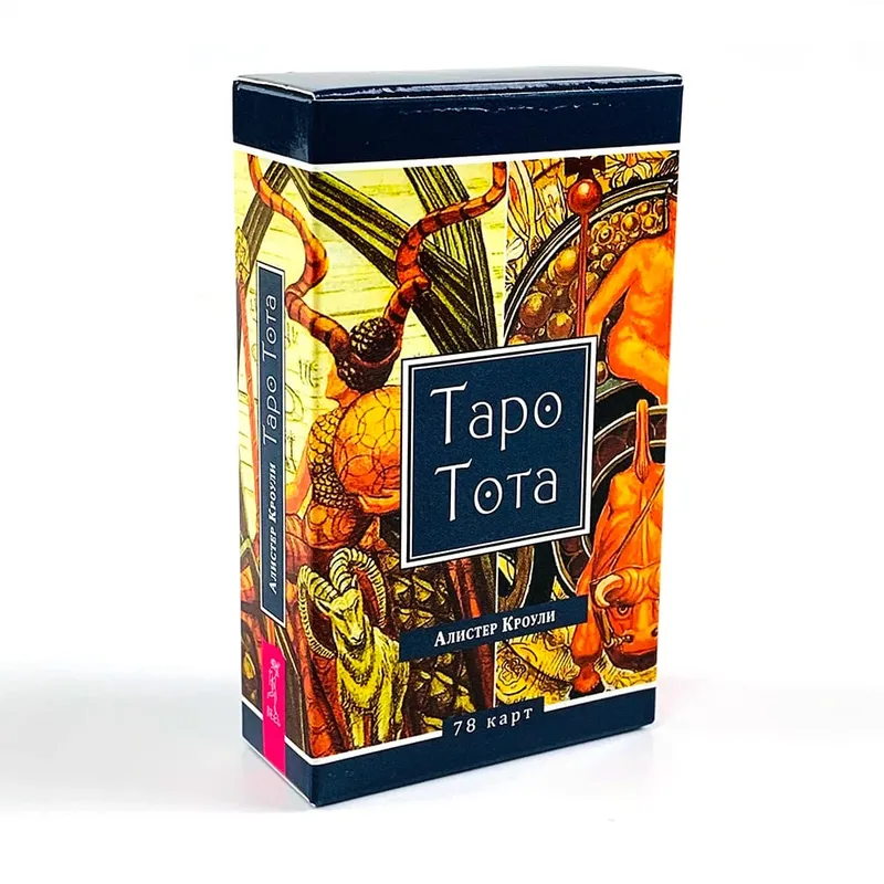 Tarot Deck 78‑Cards Russian Version Tapo Tota Mysterious Divination Fortune-Telling Επιτραπέζιο Παιχνίδι για Συλλεκτές Ταρώ