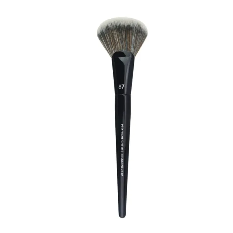 1 Buah Alat Kuas Eye Shadow Kontur Bedak Foundation Miring Riasan Ultra Lembut Blender Meruncing Highlight Eye Brow Shadow