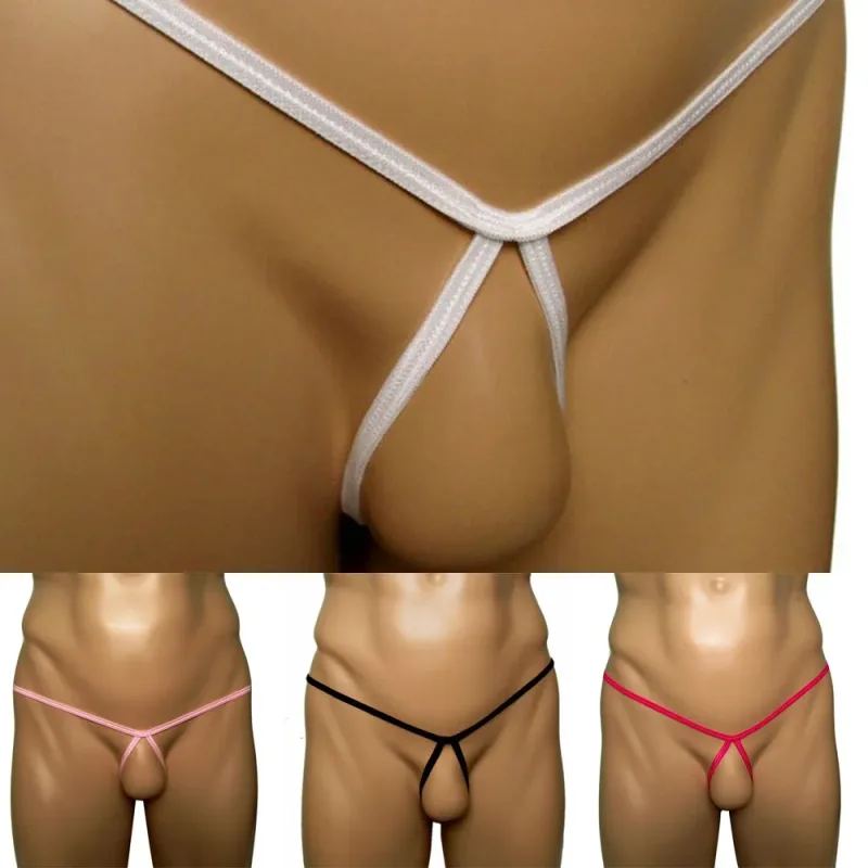 Men'S Sexy And Comfortable Gay SissyBreathable Solid Color Portable Summer Men's Panties Simple Thong Briefs Mens Sexy Underwear