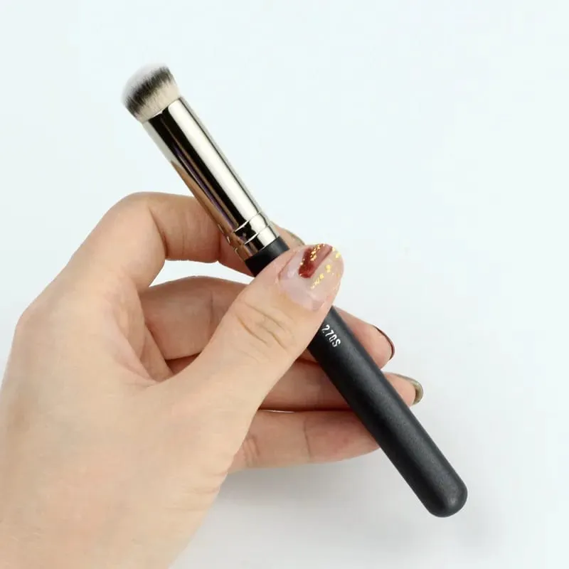 1pc M-serie make-upborstels Poedercontour Oogschaduw Make-upborstel Dierenhaar Houten handvat Hoge kwaliteit cosmetisch hulpmiddel Kunstenaar
