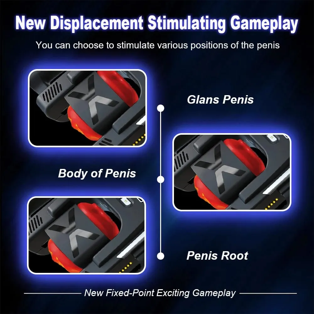 Automatic Handle Male Masturbator Cup Penis Stroking Telescopic Vibrating Cock Stroker Delay Exercise Device Sex Toy For Men