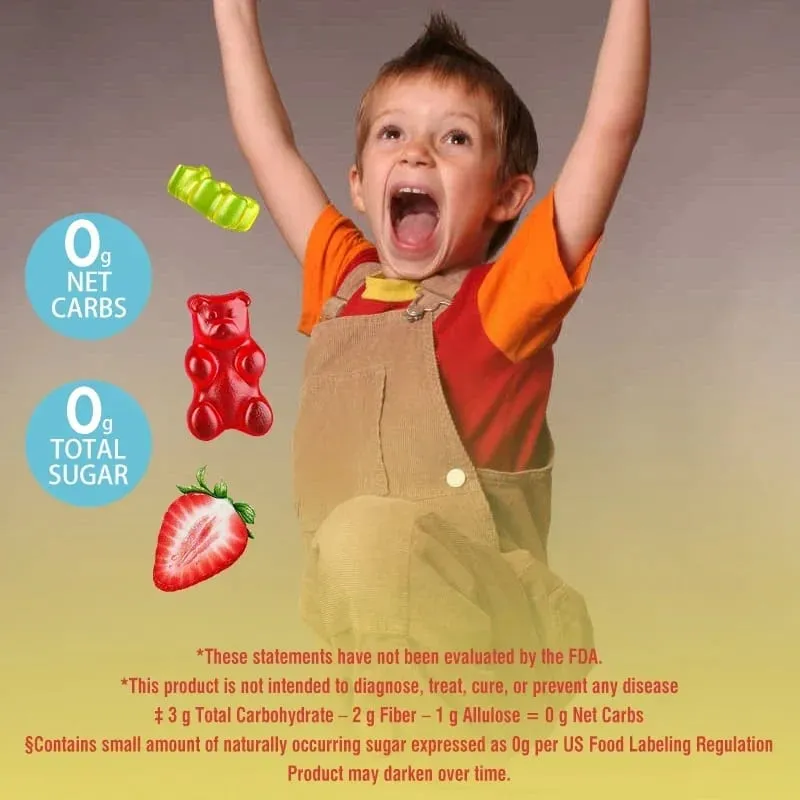 Kids Multivitamins Gummies - Ενισχύει το ανοσοποιητικό Προωθεί την υγιή ανάπτυξη του εγκεφάλου και του σώματος Παρέχει ενέργεια