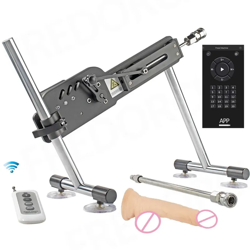 ÚJ Automata szexgép pároknak műpénisz-tartozékokkal Vibrátor felnőtt játék férfiaknak Női Női Maszturbáció Vagina 70W