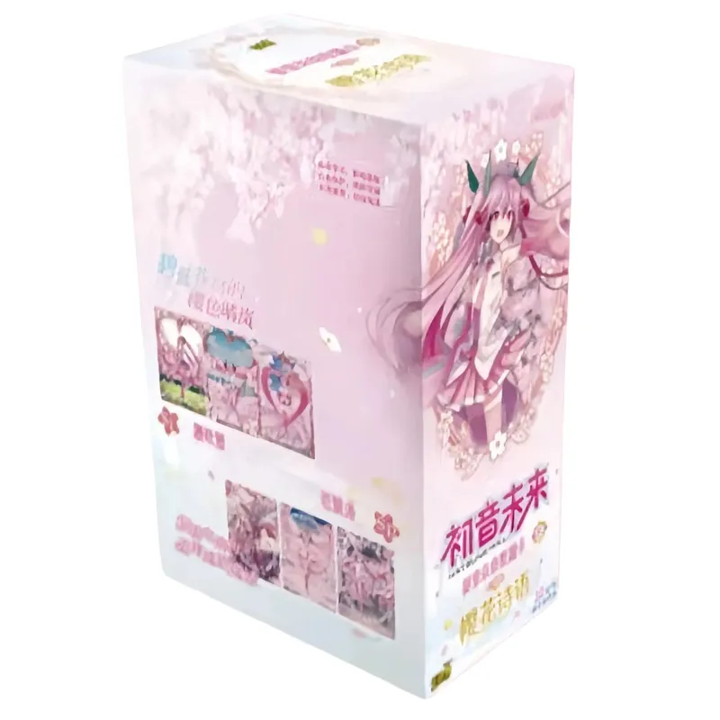 Γνήσια Hatsune Miku Card First Package Animation Game Collection Card SE Περιφερειακά παιδικά παιχνίδια Δώρα για κορίτσια