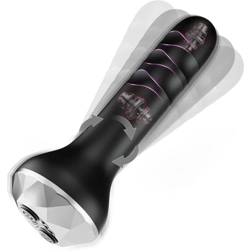 Vibrátorfejdugós anális játékok Prosztata masszírozó 10 vibráló, forgó kezdőbarát szexjátékkal férfiaknak, nőknek