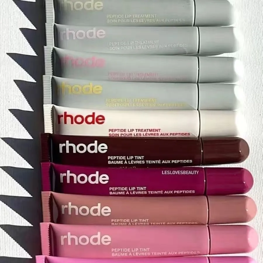 Rhode Skin Spring Lip Gloss Lip Balm Smoothing Lipstick Lines Lasting Nourishing Women Daily Care Makeup Moisturizer Blush Girl