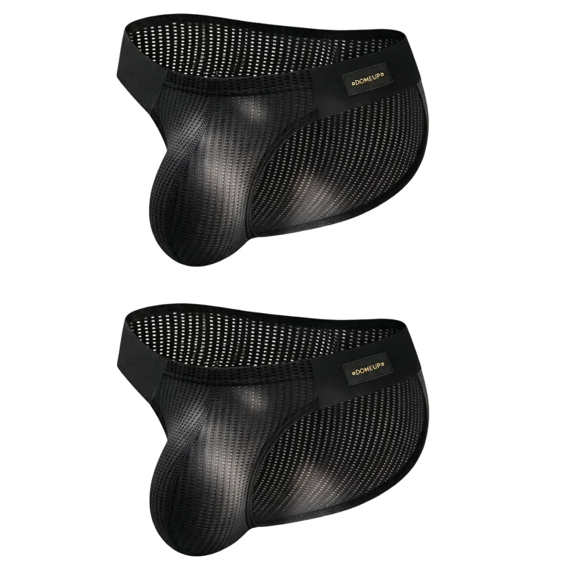 1/2/3PCS New Men's Premium Mercerized Cotton Briefs Ultra‑Thin Breathable Silky Soft Fitness Gym Daily Wear Men Underwear