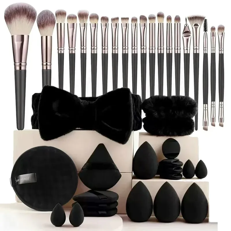 Soft Fluffy Makeup Brushes Set Eye Shadow Foundation Women Cosmetic Powder Blush Blending Beauty Make Up beauty Tool
