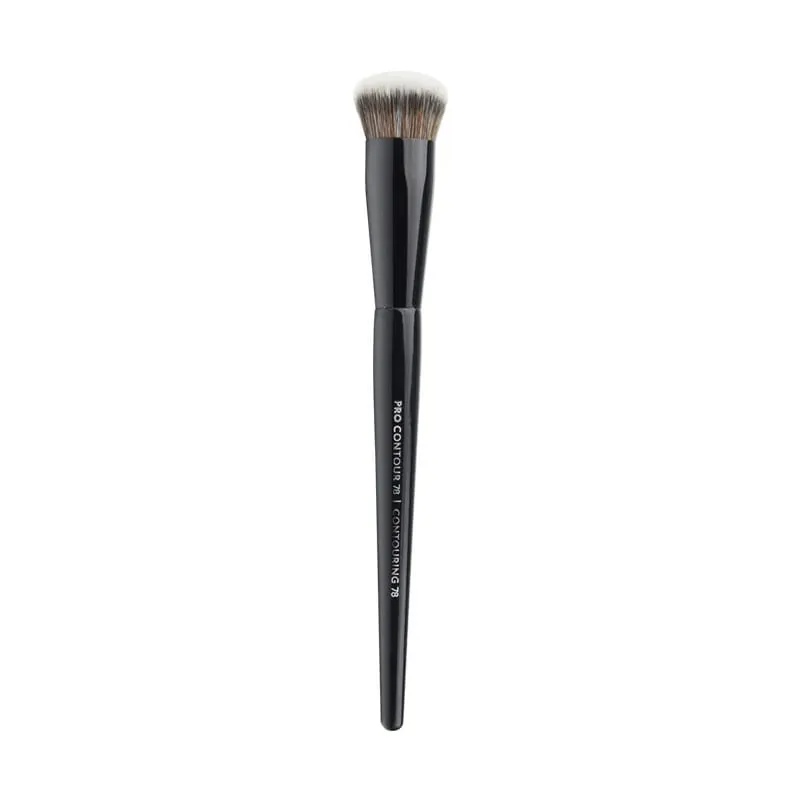 1 Buah Alat Kuas Eye Shadow Kontur Bedak Foundation Miring Riasan Ultra Lembut Blender Meruncing Highlight Eye Brow Shadow