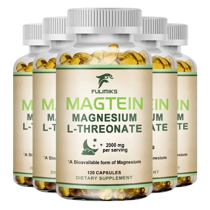 תוסף Magtein Magnesium L-Threonate נחקר קלינית להגברת המגנזיום במוח שיפור מיקוד הזיכרון ושינה רגועה